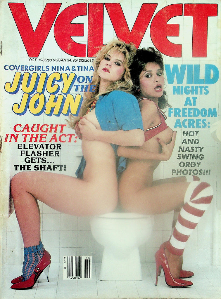 Velvet Magazine  Christy Canyon   October 1985   111525lm-p2