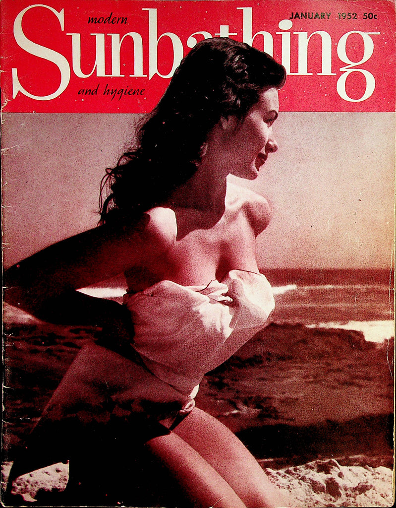 Modern Sunbathing and Hygiene Magazine  Nudism Is Beneficial  January  1952     060623lm-p