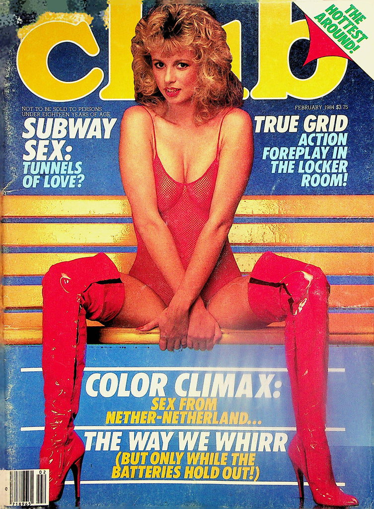 Club Magazine   Covergirl Candy / Subway Sex  February 1984    051724lm-p