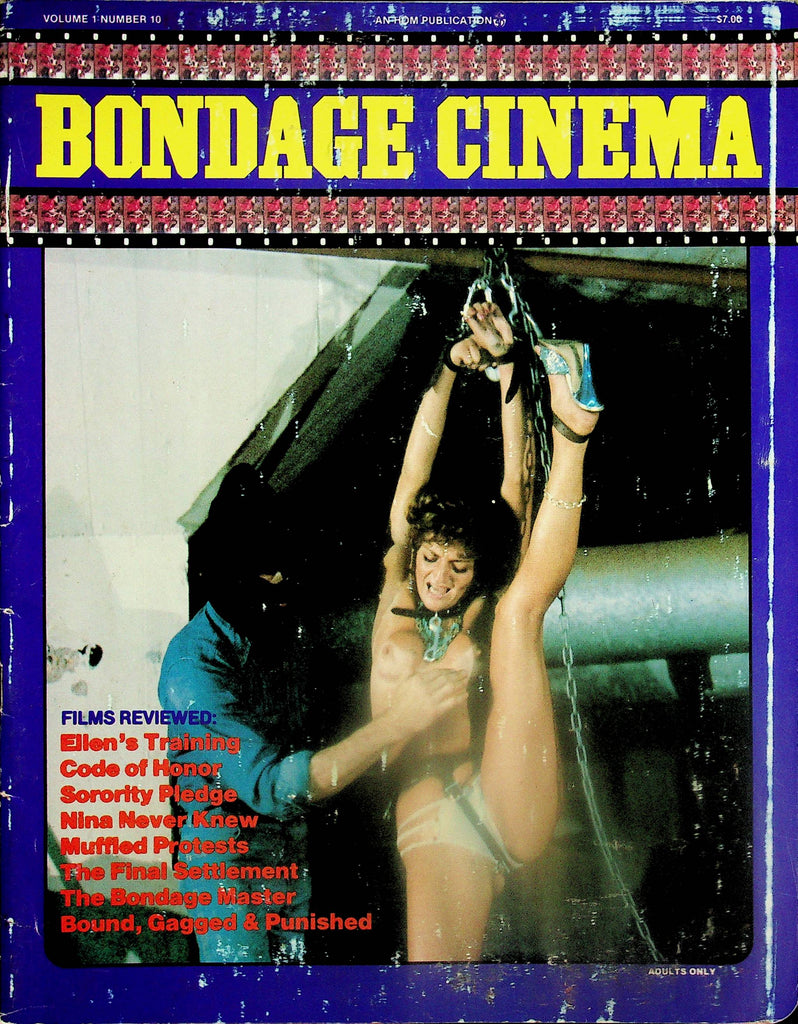 Bondage Cinema Magazine   HOM Movies: Ellen's Training, Sorority Pledge & More! vol.1 #10  1994  by HOM      071125lm-p