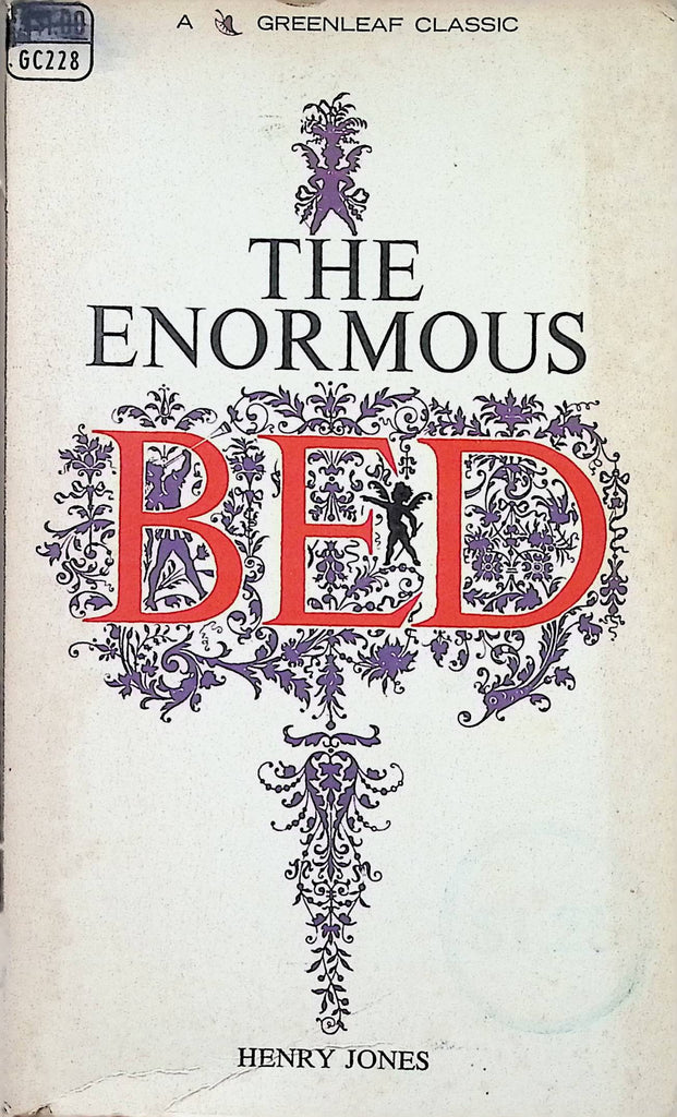 The Enormous Bed by Henry Jones 1967 Greenleaf Classics Adult Erotic Paperback Novel-070924AMP