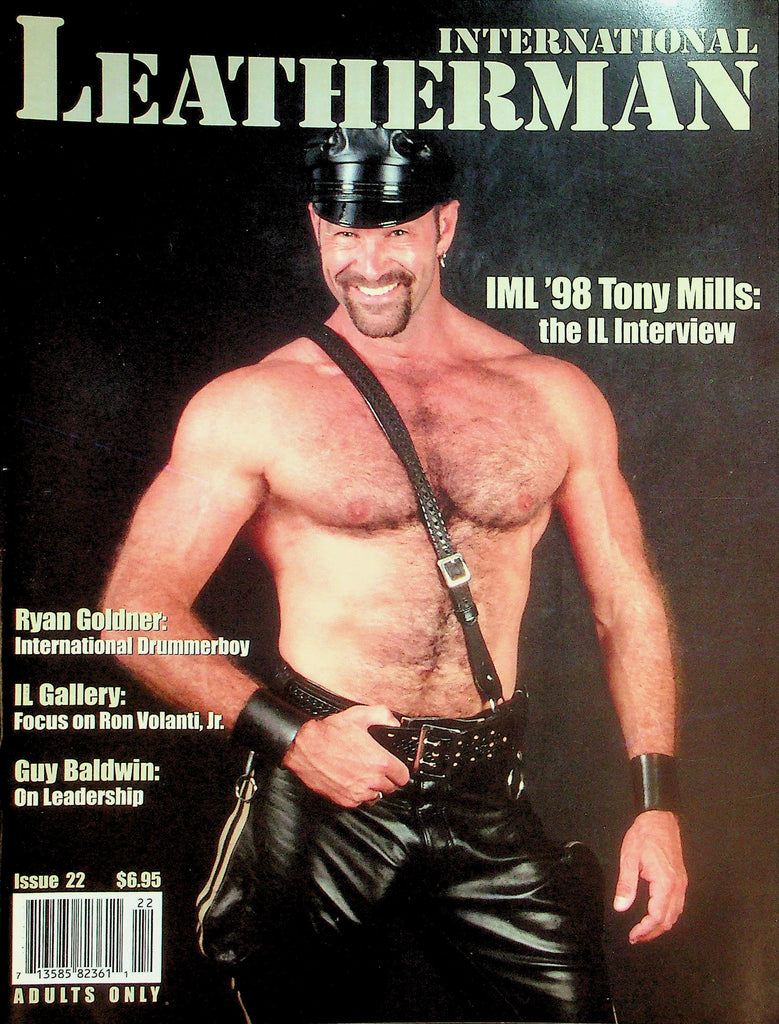 International Leatherman Gay Magazine  IML '98 Tony Mills: the IL Interview #22  January 1999     041726lmp