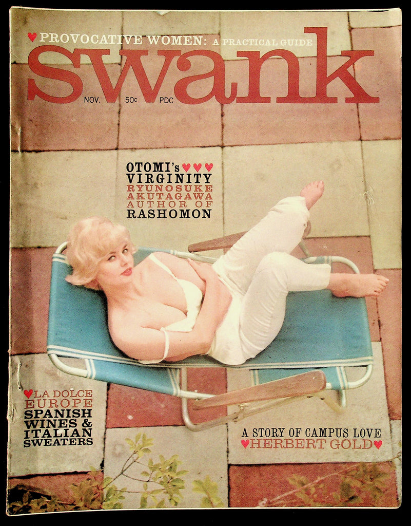 Swank v9 #5 November 1962 Ryunosuke Akutagawa Rashomon Adult Magazine 081426HRP-42