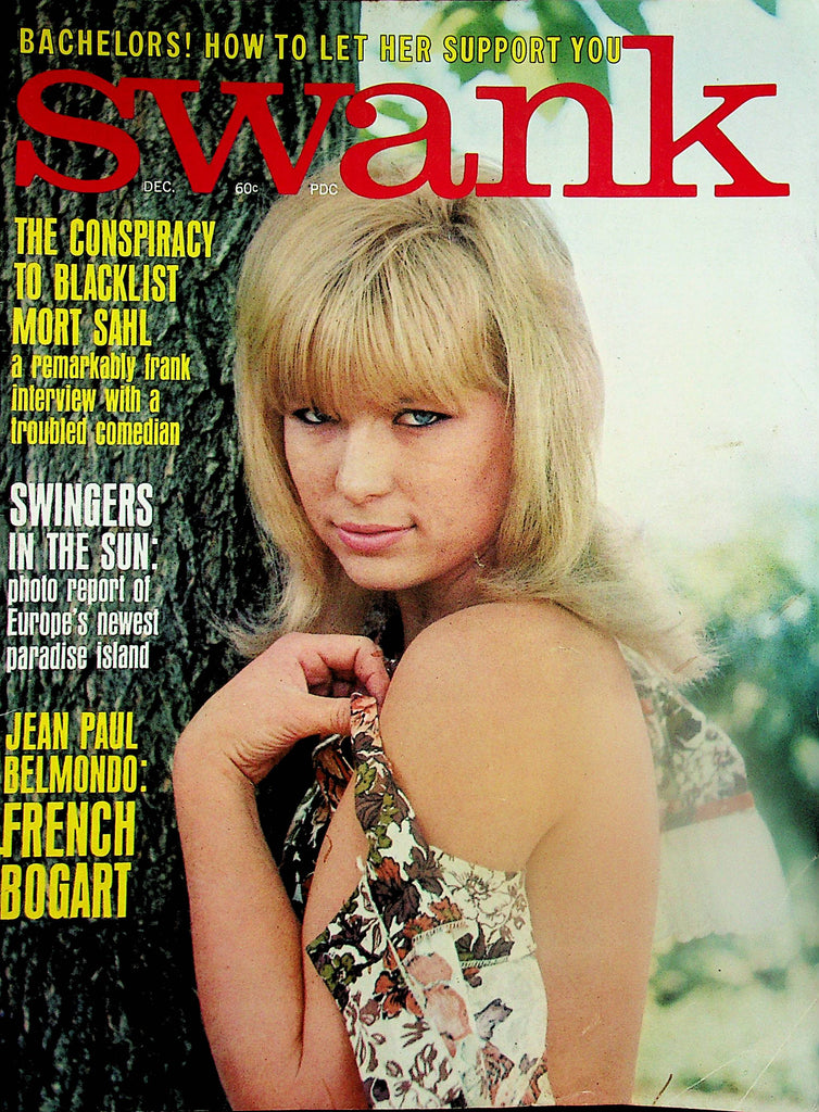 Swank Vintage Magazine  Centerfold Girl Jody Fleming  December 1966   022525lm-p