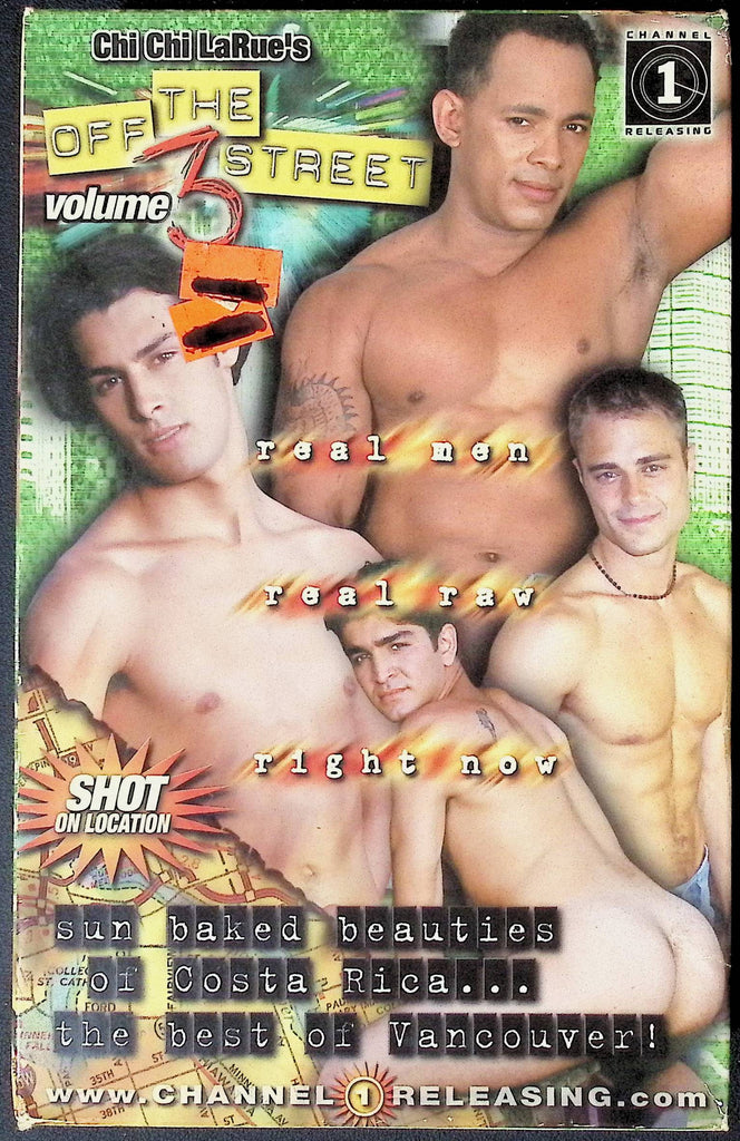 Chi Chi Larue's Off The Street Volume 3 Channel 1 Releasing Gay VHS 2000 100424JKVHS4