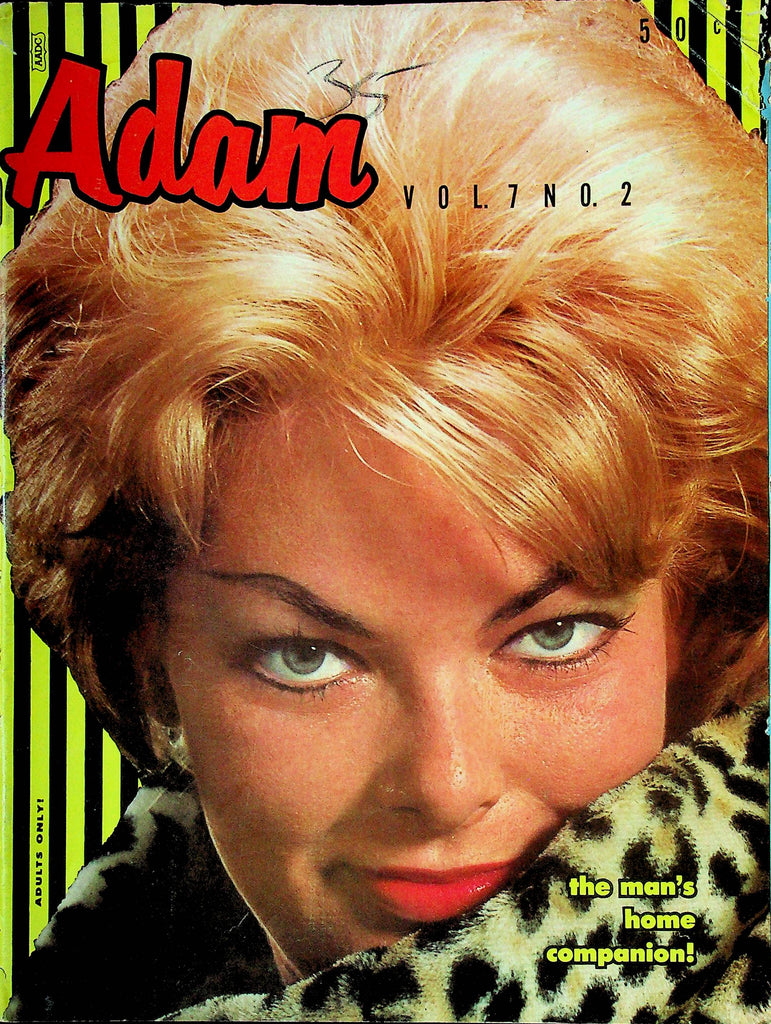 Adam Magazine Laurel Woods & Judy Treadway Vol.7 No.2 1962 121724RP