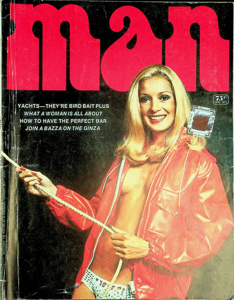 Man Magazine What A Woman Is All About  / Girl Of The Month Romantic Robin  June 1973     011926lmp