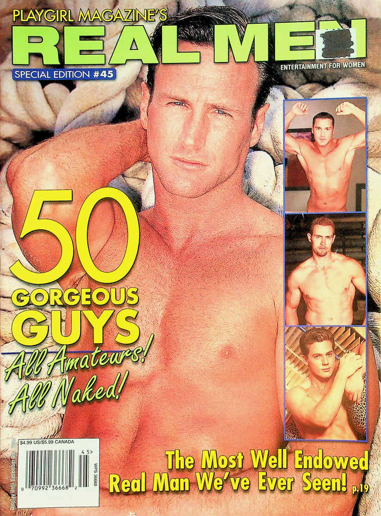 Playgirl Magazine's Real Men  50 Gorgeous, Well Endowed Men!  #45 2004     041726lmp