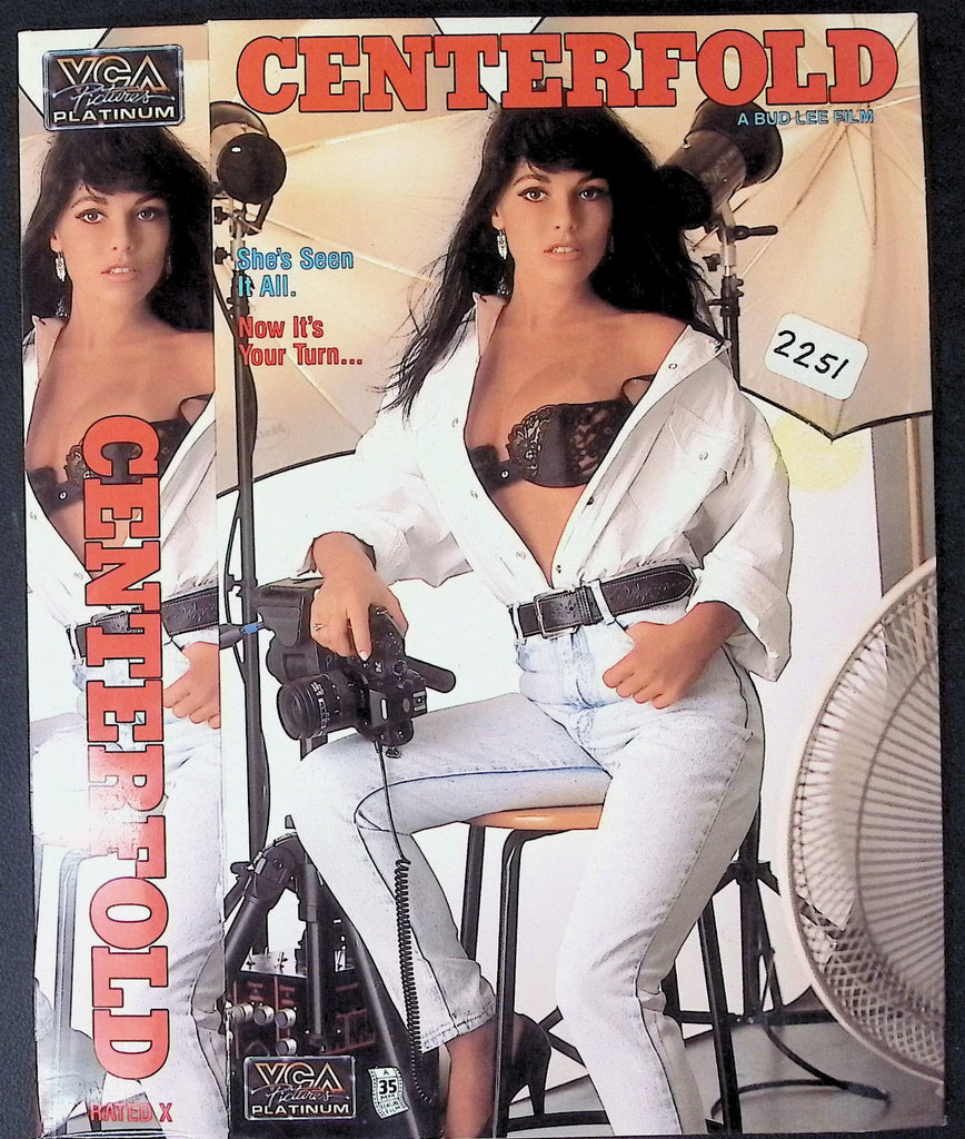 Centerfold with Hyapatia Lee Porsche Lynn Randy Spears Adult VHS Bud Lee VCA Platinum 042226AKVHS3