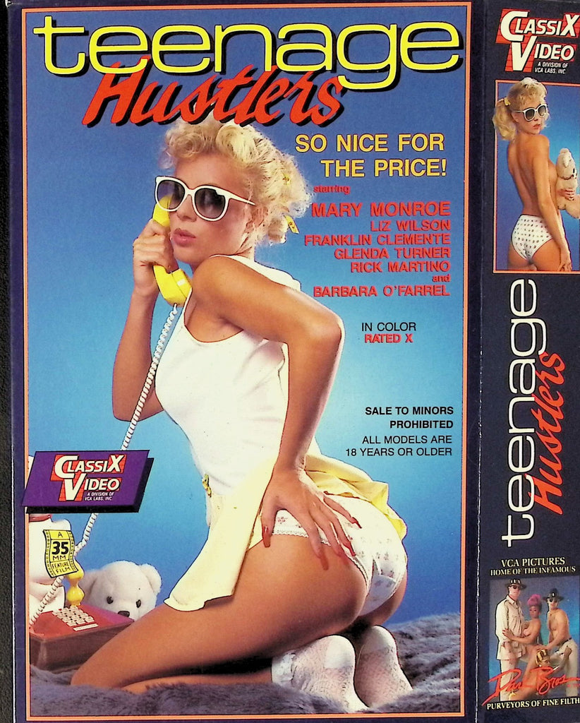 Teenage Hustlers with Mary Monroe Liz Wilson Franklin Clemente Adult VHS Classix Video 033126AKVHS