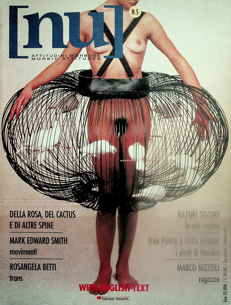 [nu] Nude Photography Magazine  #5  Spring-Summer 1997  Italian & English Text   101525lm-p