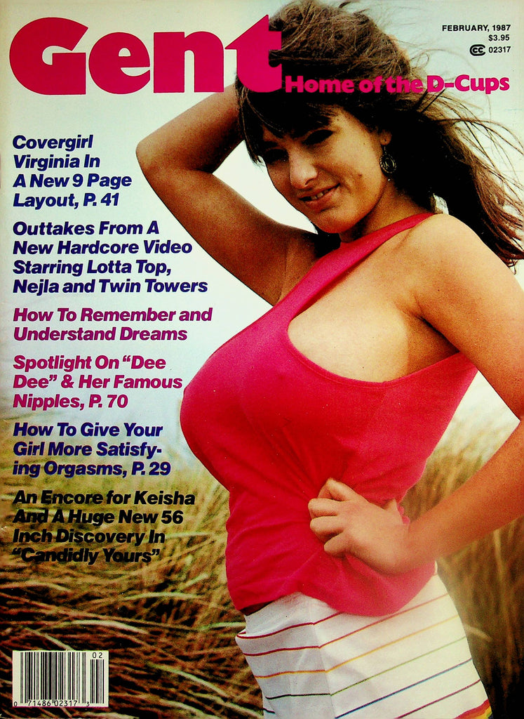 Gent Busty Magazine   Covergirl Virginia / Keisha  February 1987   051725lm-p