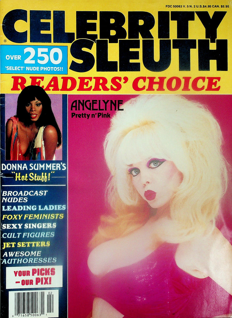 Celebrity Sleuth Magazine   Angelyne Pretty n' Pink / Donna Summer  vol.5 #2   1992    121125lmp