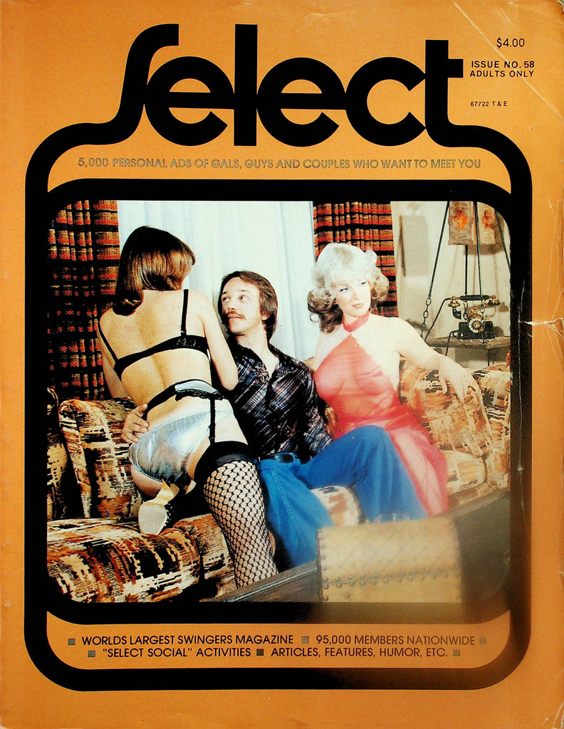Select Swingers Contact Magazine  #58 1978   110125lm-p