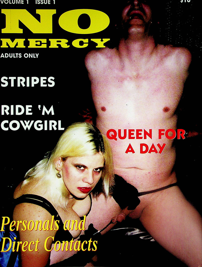 No Mercy Fetish Magazine  Ride 'M Cowgirl / Queen For A Day  vol.1 #1  1996   122623lm-p