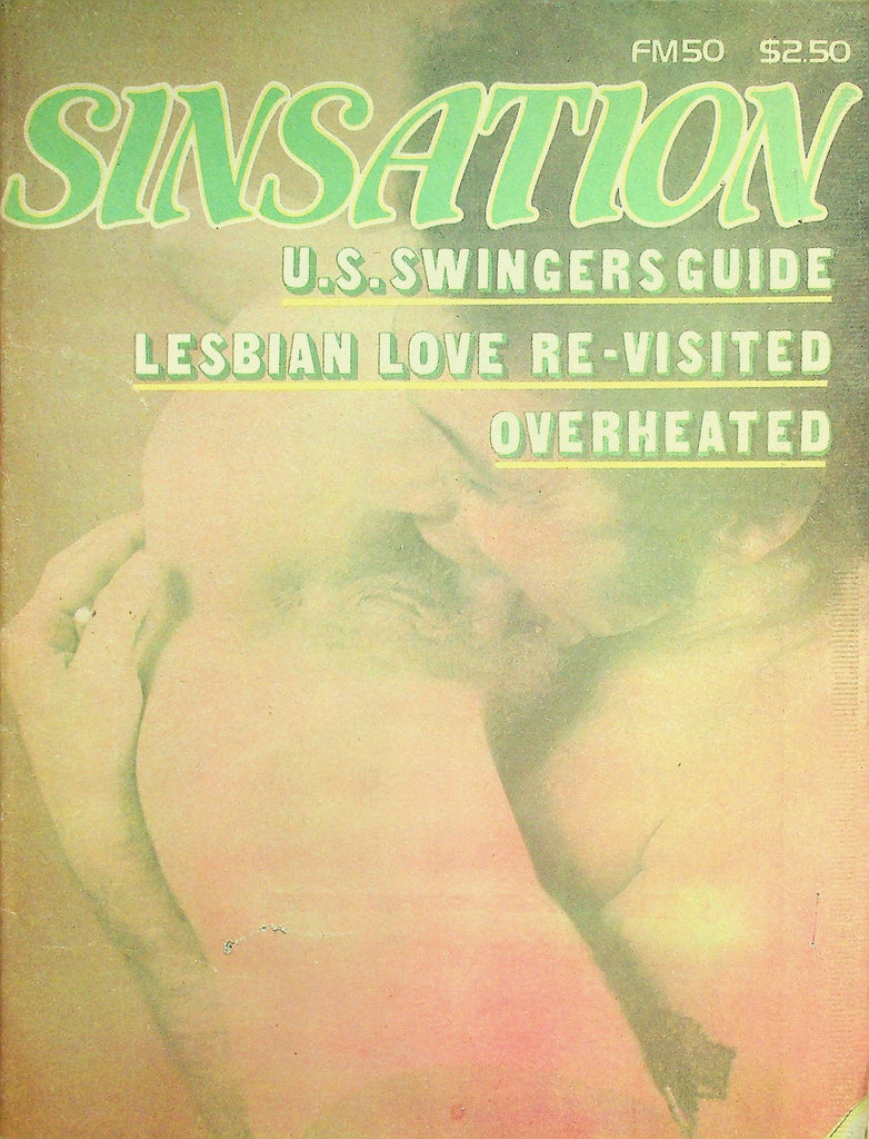 Sinsation Adult Newspaper Magazine  Lesbian Love Re-Visited / Overheated  #50  1980's   082526lmp-GSC