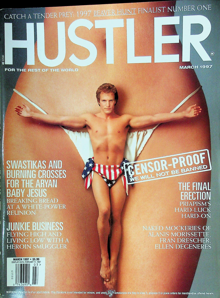 Hustler Magazine Woody Harrelson March 1997 013125RP