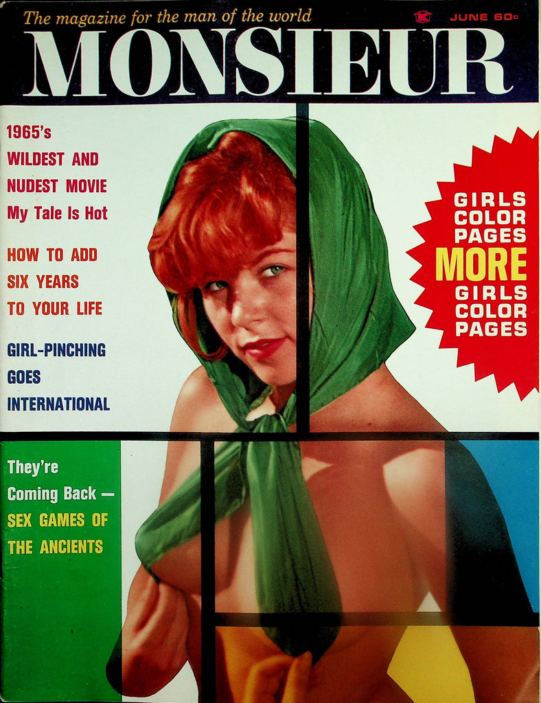 Monsieur Vintage Magazine   Calendar Girls Of 1966  June 1965    092225lm-p
