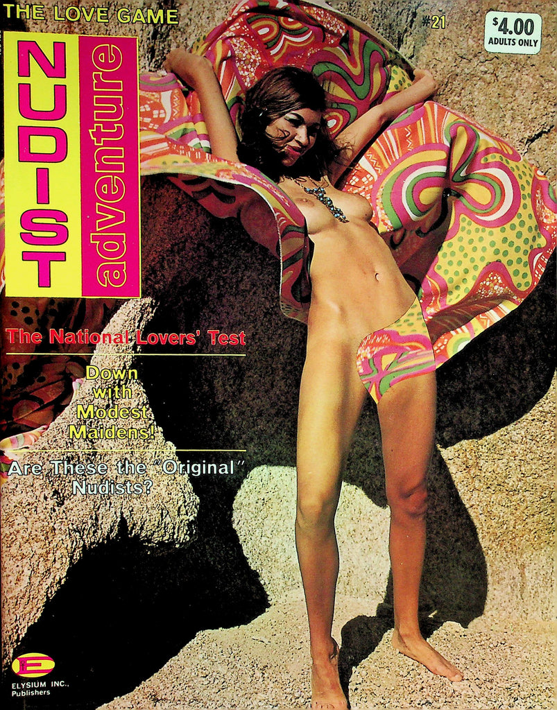 Nudist Adventure Magazine  The National Lovers' Test  #21  1969  by Elysium  080126lmp-GSC
