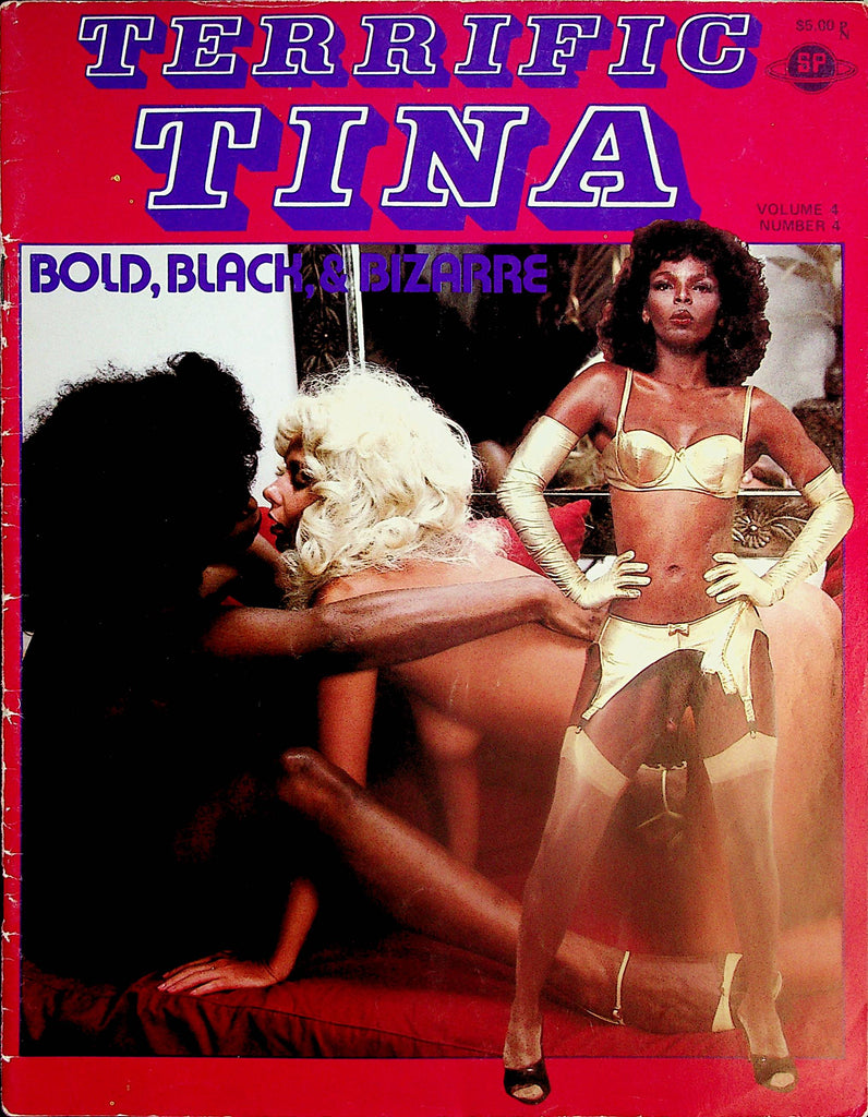 Terrific Tina Tranny Magazine  Bold, Black & Bizzare  vol.4 #4  1978    071924lm-p2