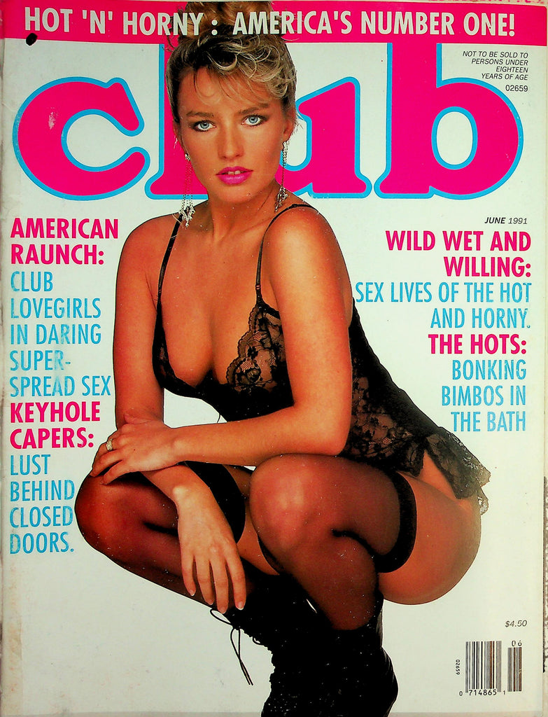 Club Magazine  Centerfold Girl Ginny  June 1991    040126lmp