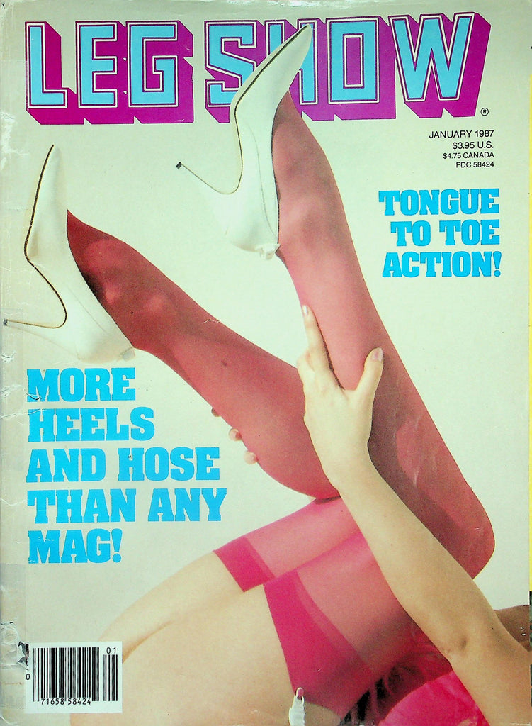 Leg Show Magazine   Centerfold Girl Sherill  January 1987      122925lmp