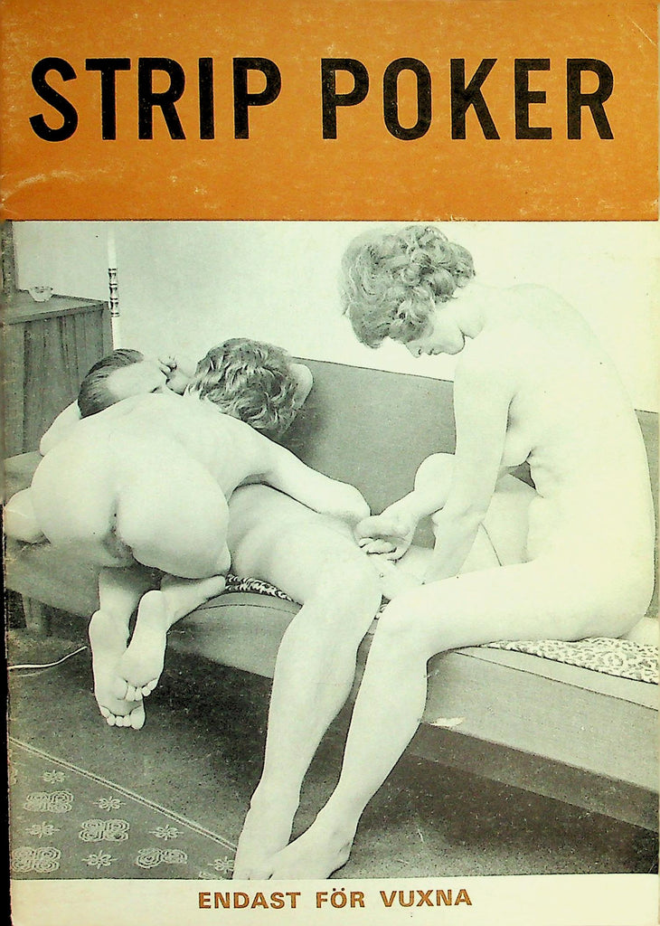 Strip Poker Digest   Threesome   #1 1960's  from Sweden   101726lmp-GSC