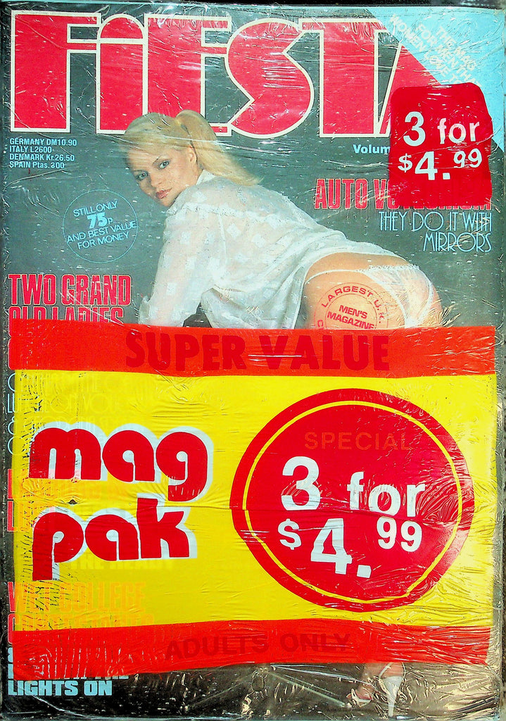 Lot Of 3 Magazines  Fiesta, Velvet , & Mystery Title!  1980's New/Sealed  081826lmp-GSC