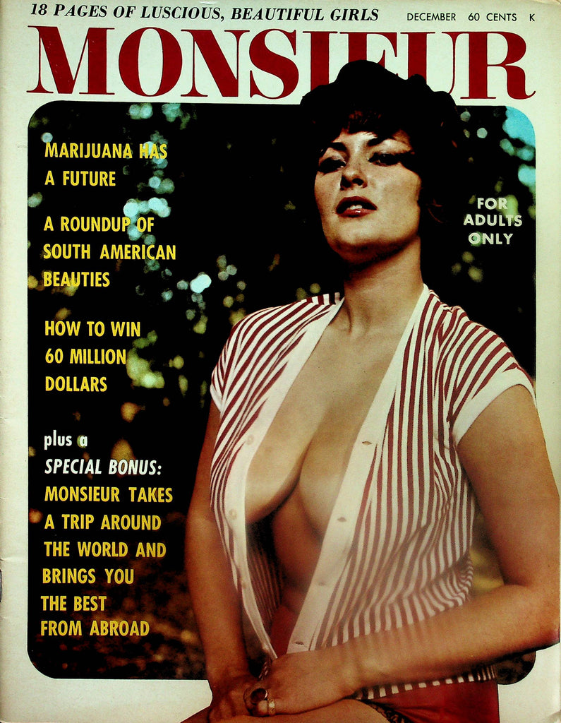Monsieur  Magazine  Mademoiselle Of The Month Ann Walker  December 1966     102825lm-p