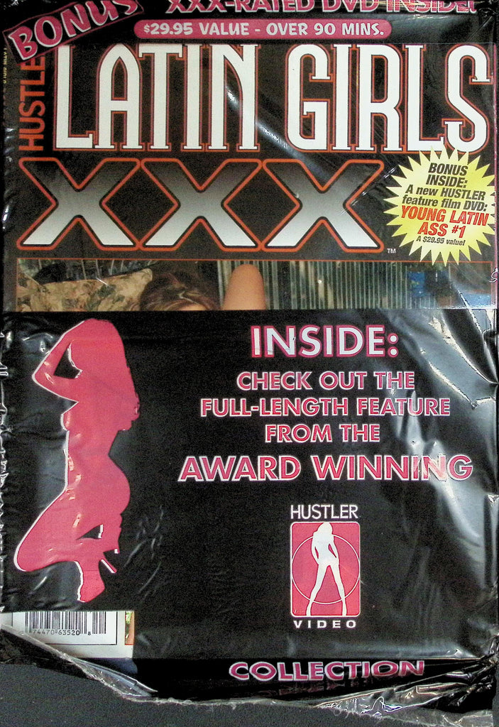 New Sealed Hustler Latin Girls Magazine Free XXX DVD Inside 2000s 100926LLP
