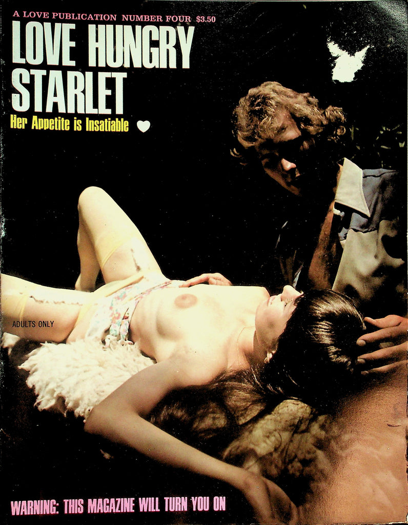 Love Hungry Starlet Magazine  Her Appetite Is Insatiable  #4 1970's 092626lmp-GSC