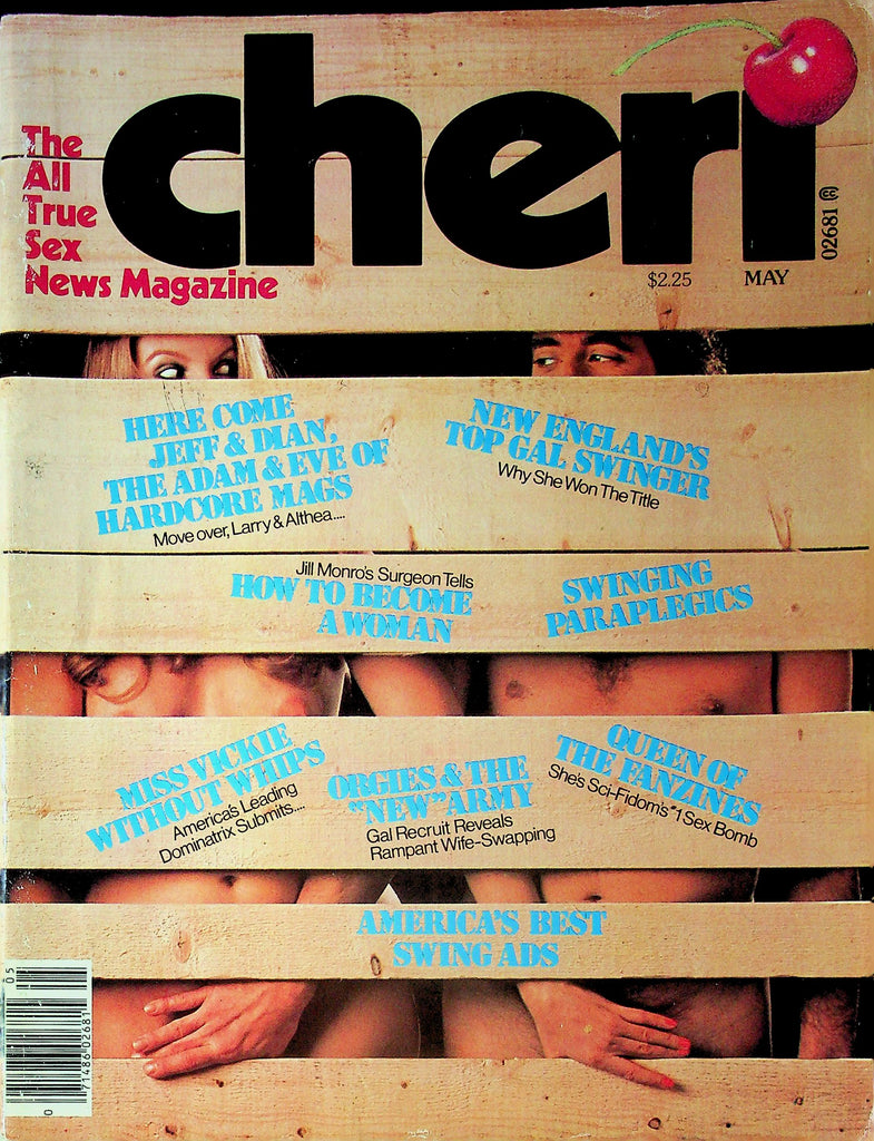 CLEARANCE Cheri Magazine Ft. Jill Monro & A Dominatrix May 1978 081225RP-