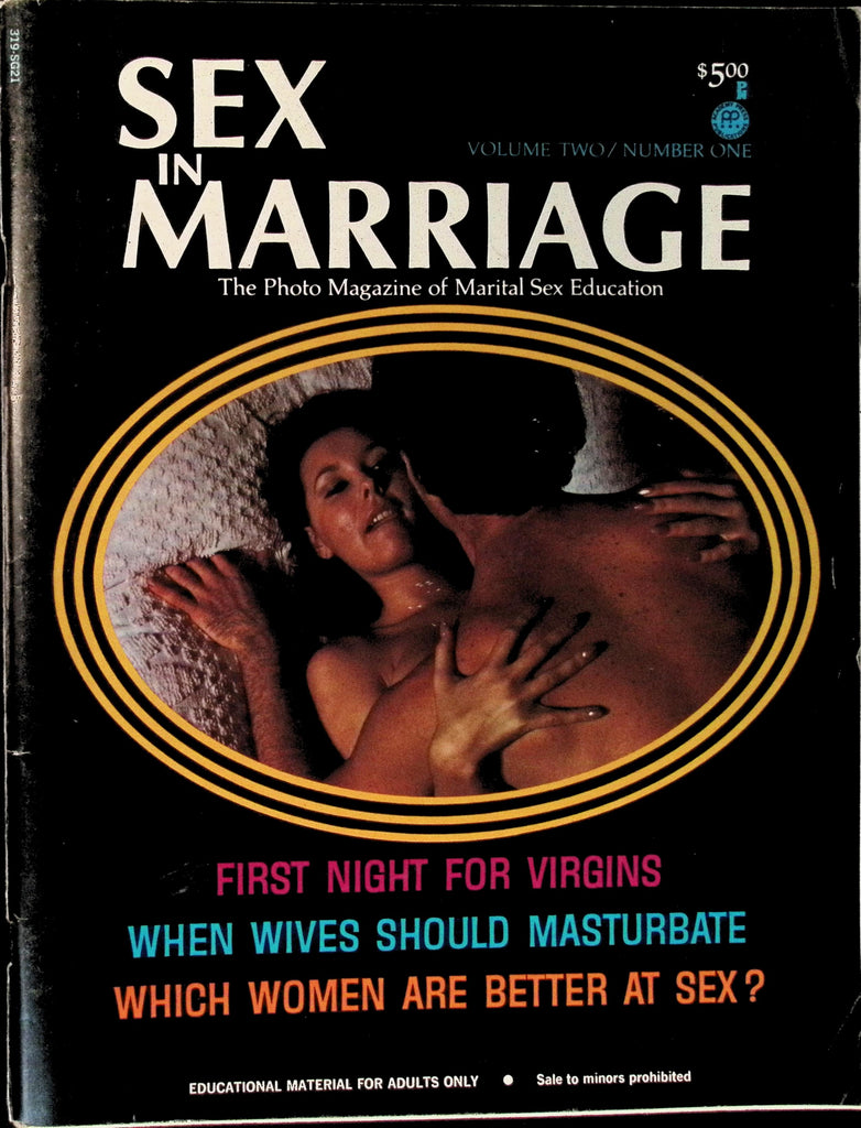 Sex in Marriage Vol 2 #1 1971/72 Photo Magazine of Marital Sex Education 060926AMP