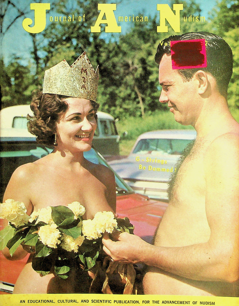Journal Of American Nudism Magazine  A Nudist Tour Guide / G-Strings Be Damned  #2  1960's   050726lmp