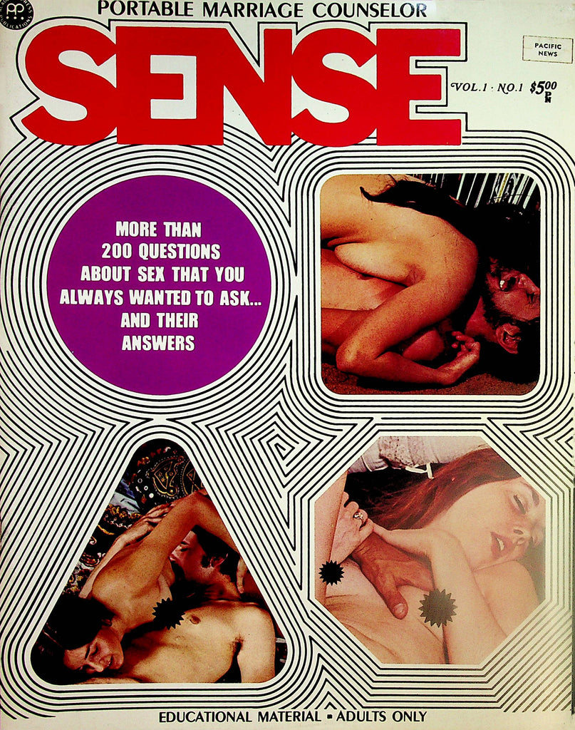 Sense Magazine  More Than 200 Questions About Sex That You Always Wanted To Ask...  vol.1 #1 1970 Academy Press   090523lm-p2