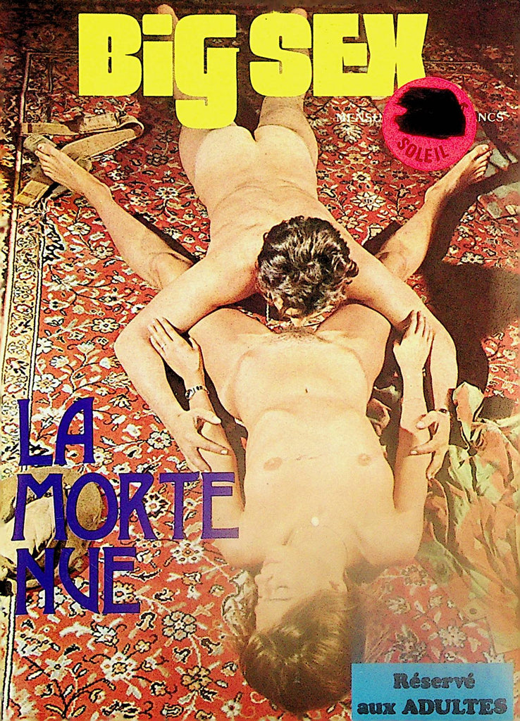 Big Sex French International Digest  La Morte Nue  #8 1960's    112224lm-p