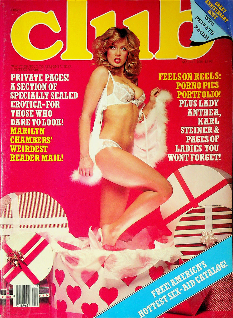 Club Magazine Ft. Marilyn Chambers & Athea March 1981 050225RP