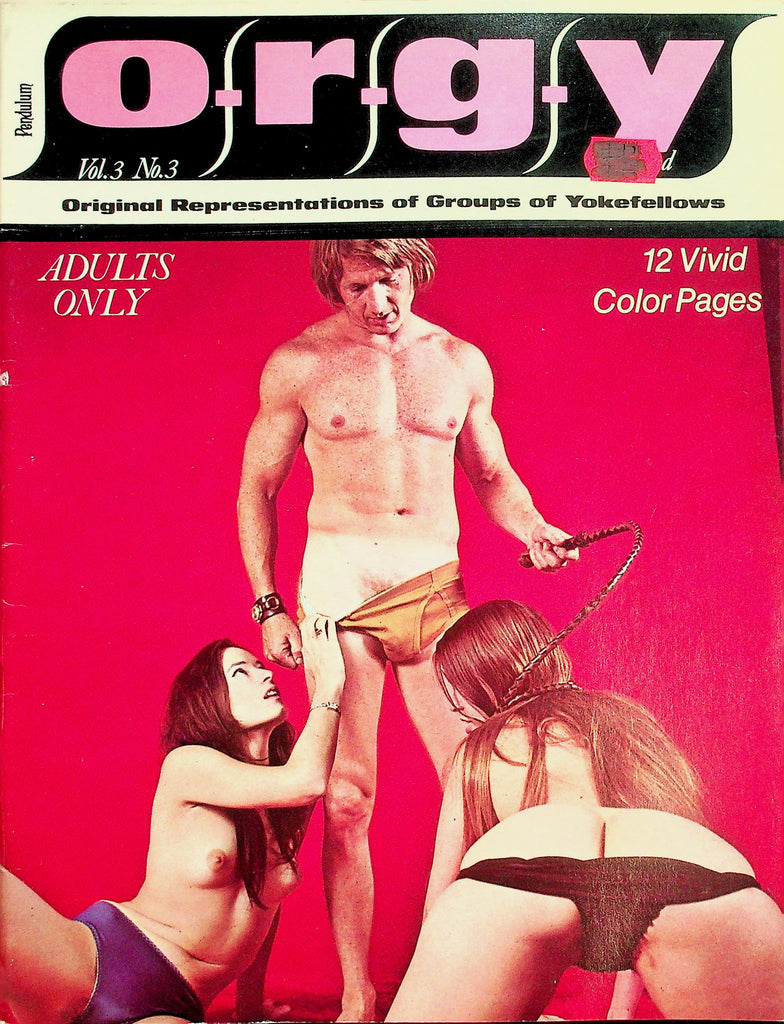 Orgy Magazine  Three Is Never A Crowd / Second Match   September 1971    061326lmp-GSC