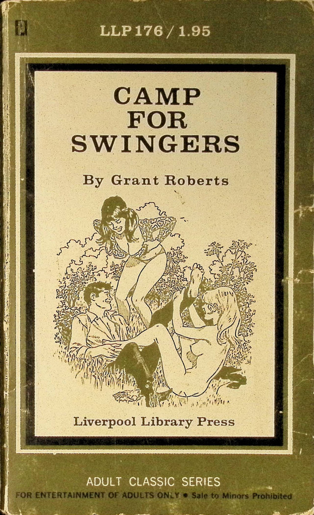 Camp for Swingers by Grant Roberts LLP176 1970 Adult Classic Series Liverpool Library Press Adult Paperback Novel 071625AMP