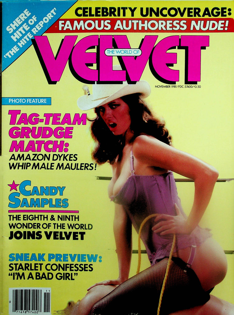 Velvet Magazine  Candy Samples  November 1981    081325lm-p