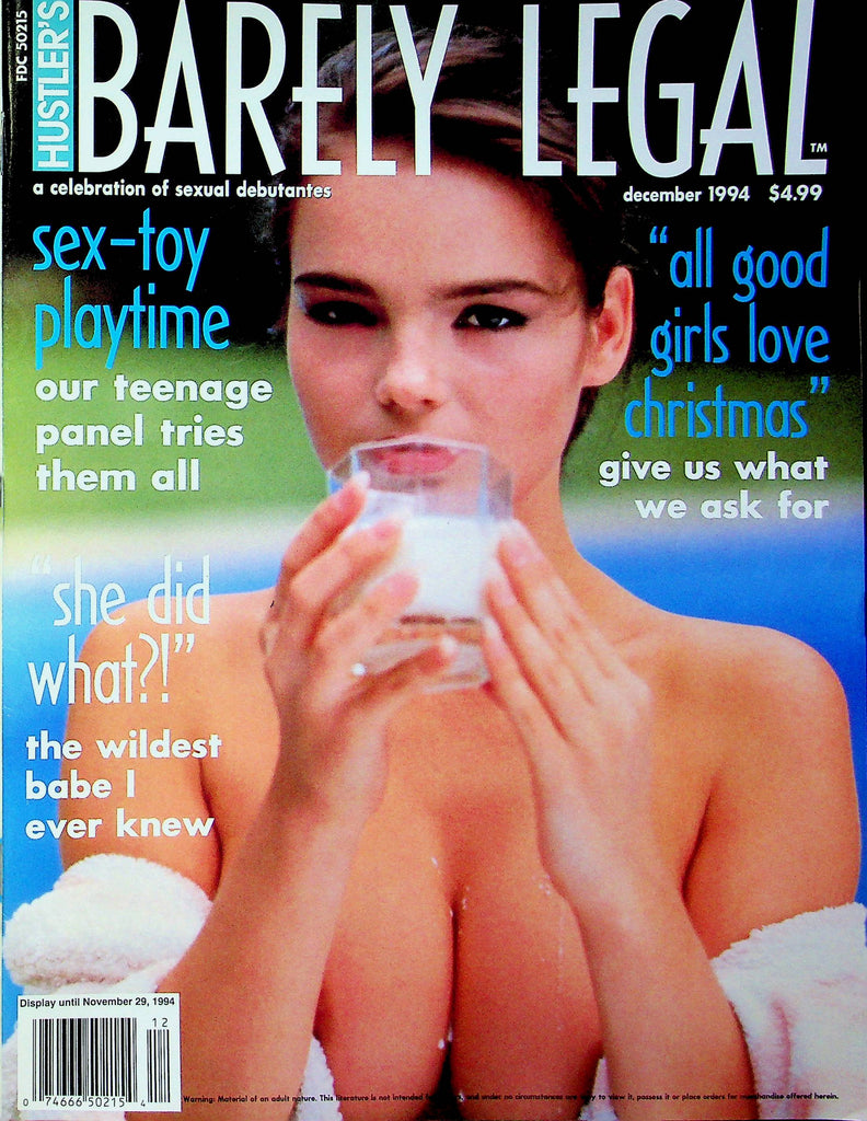 Hustler's Barely Legal Magazine Dana & Marti & Jaina December 1994 051923RP