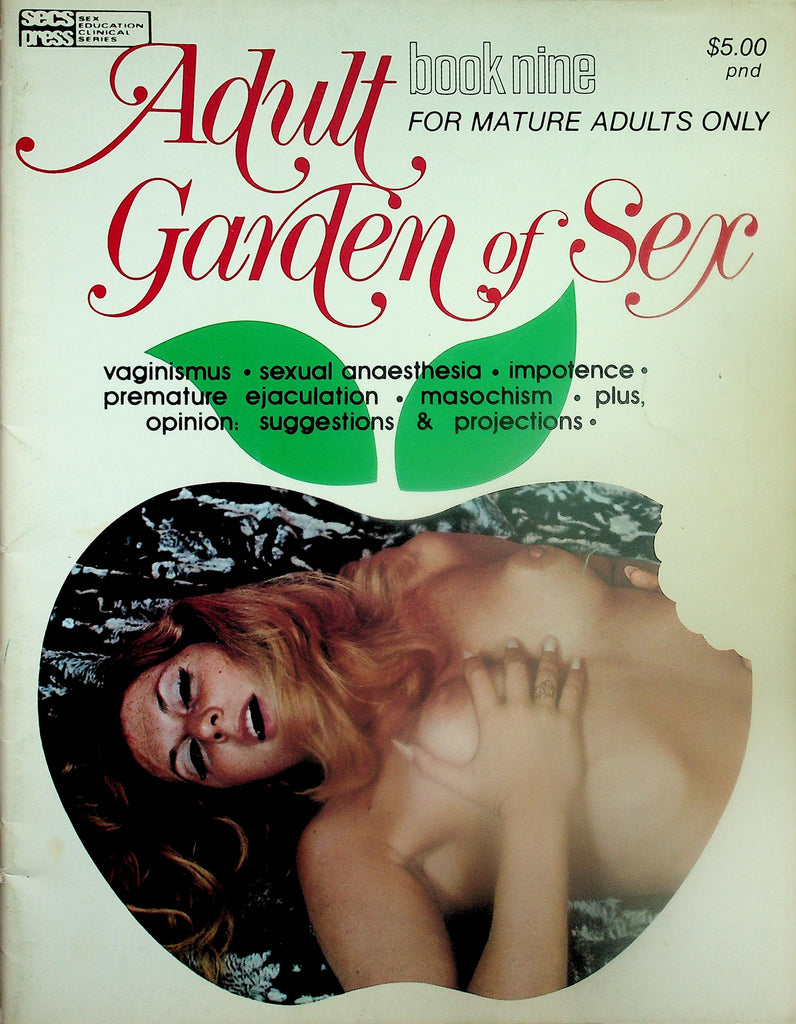 Adult Garden Of Sex Magazine   Vaginismus, Sexual Anaesthesia, Impotence, Ejaculation & More!  Book 9  1973    121525lmp