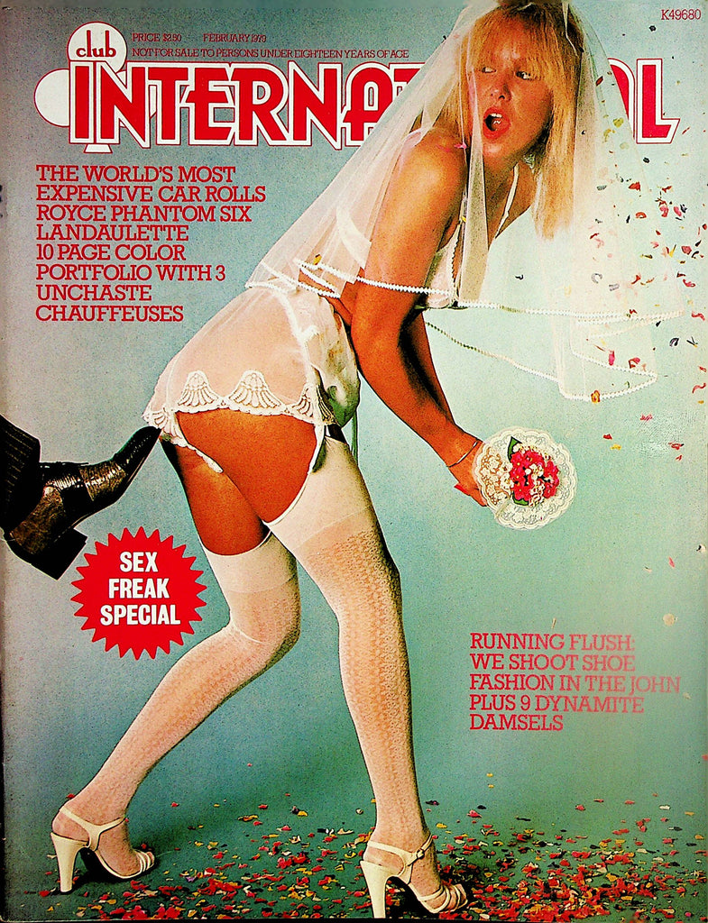 Club International Magazine  Sex Freak Special / Delia  February 1979   Paul Raymond    110924lm-p2