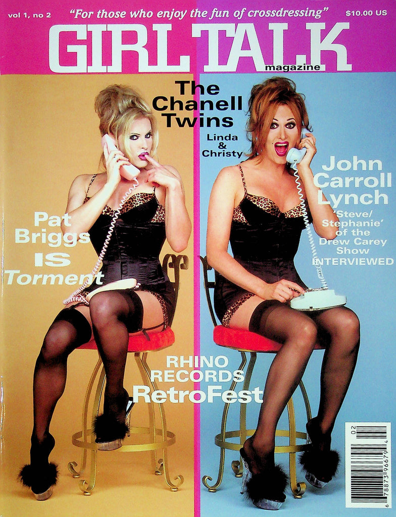 Girl Talk Magazine Pat Briggs & John Carroll Lynch Vol.1 No.2 041724RP