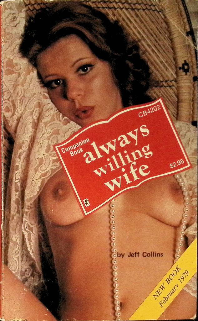 Always Willing Wife by Jeff Collins February 1979 CB4202 Greenleaf Classics Adult Paperback Novel 072125AMP