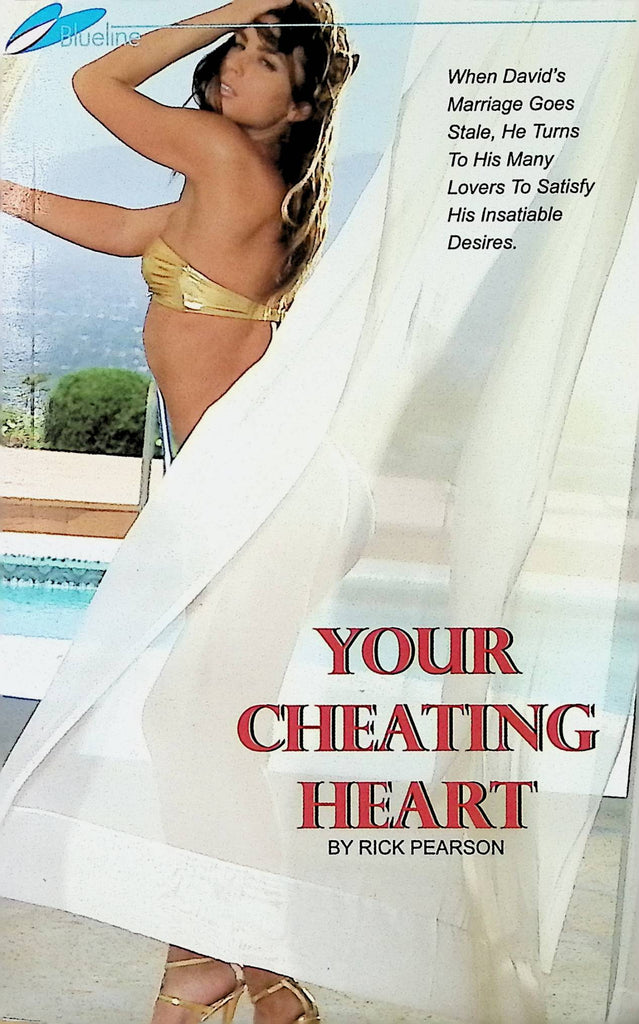 Your Cheating Heart by Rick Pearson Blueline 2000s Book Adult Paperback Novel-102924AMP