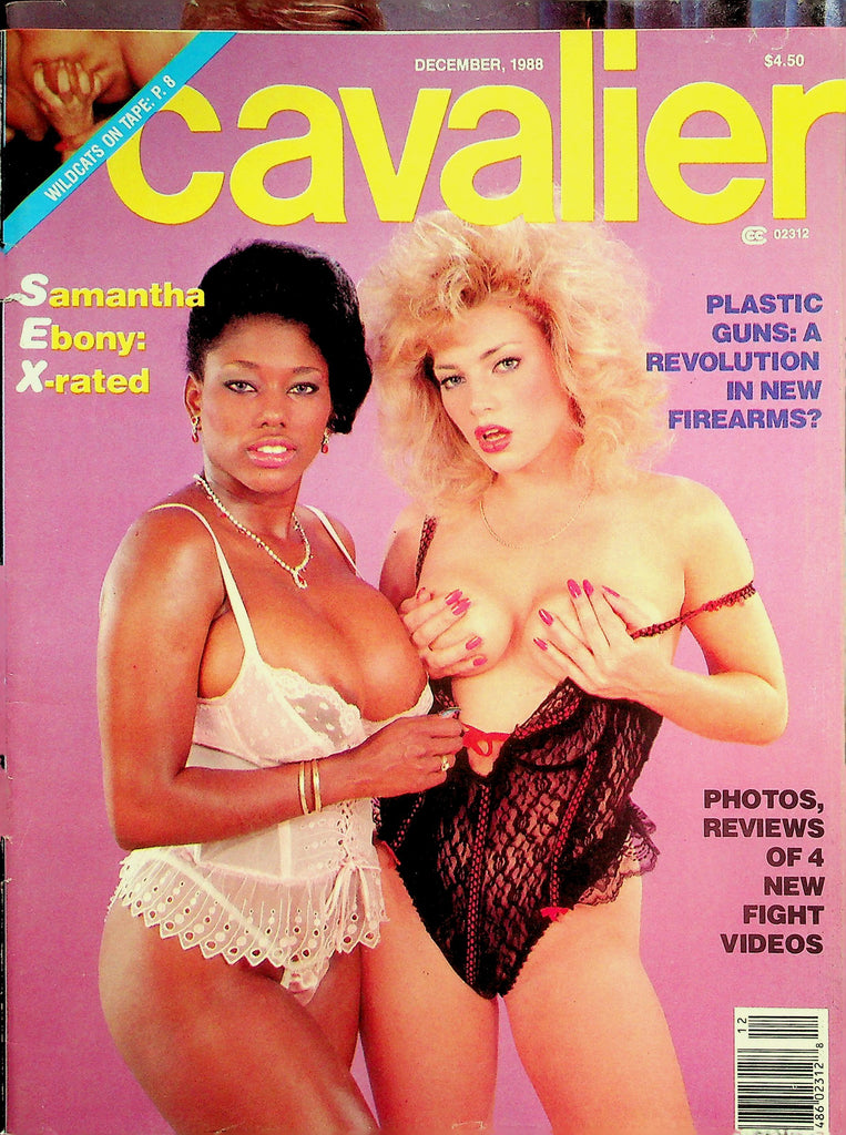 Cavalier Magazine   Samantha Strong & Ebony Ayes  December 1988   062726lmp-GSC