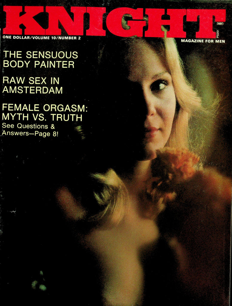 Knight Magazine   Centerfold Girl Nancy Robinson / Female Orgas: Myth vs. Truth  vol.10 #2  1973     120325lmp