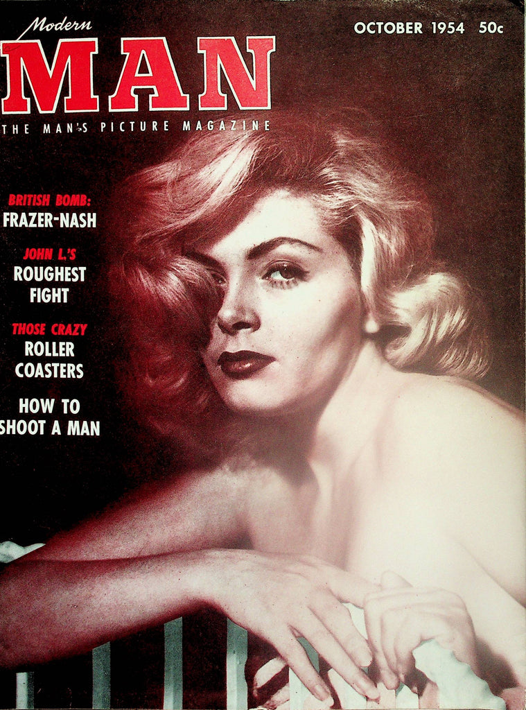 Modern Man Vintage Magazine   Gallery Of Beauties  October 1954   101425lm-p