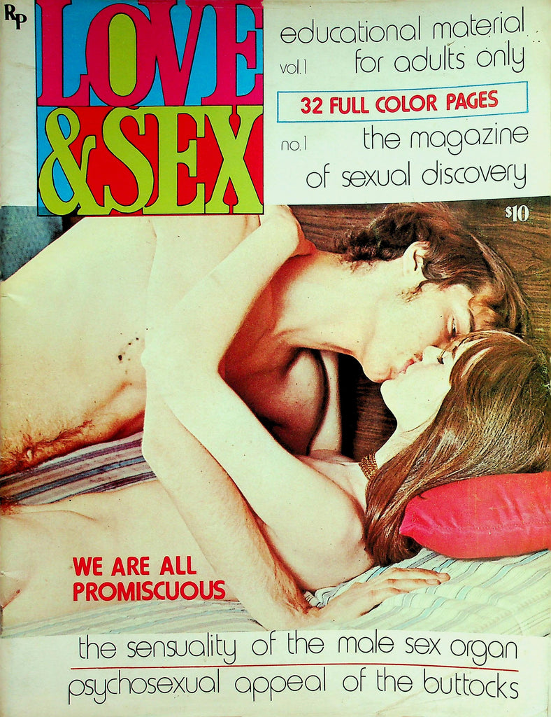 Love & Sex Magazine  Sexual Discovery  vol.1 #1 1970's   061926lmp-GSC